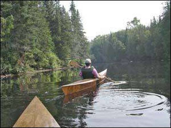 He turns an artful hand to boat building