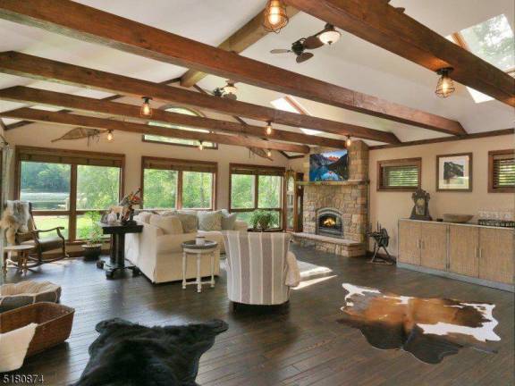 Lakefront gem is rustic and magnificent