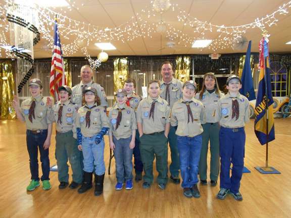 The Webelos of Den 5 Pack 404 have moved forward to Boy Scouts.These boys have completed many achievements, including their Arrow of Light, the highest achievement in Cub Scouting.