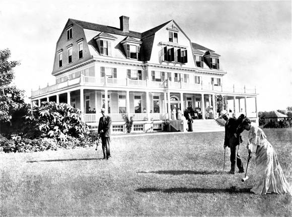The Idylease resort during its heyday during the early 1900s.