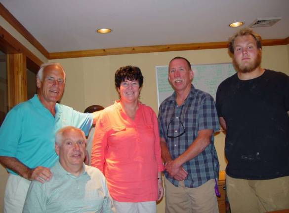 Adaptive Ski Program planners John Whiting, John Swartwood, Buffy Whiting, David Rowan &amp; Dan Monzo.