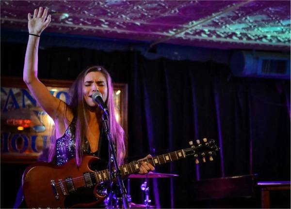 Katie Henry will play blues-rock songs Friday at the Stanhope House. (Photo courtesy of the Stanhope House)