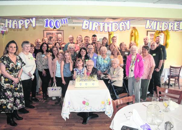 Mildred Miebach celebrates 100 years