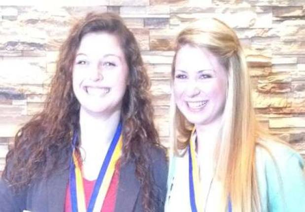 Megan Kleeschulte and Samantha Cowie