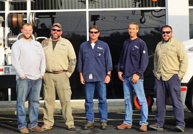 Five Sussex Rural Electric Cooperative crewmembers headed to Georgia to assist in Hurricane Irma recovery.
