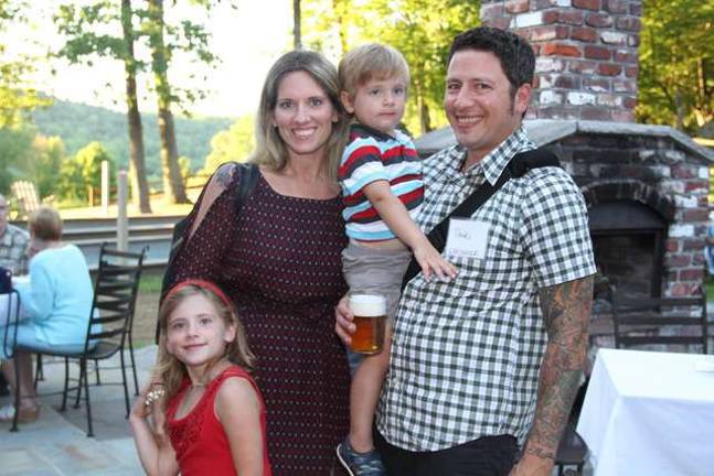 The Wardell Family of Middletown, N.Y. Pictured from left: Ella, Donna, Ethan and Dave.