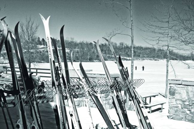 High Point State Park offers cross-country skiiing. (Photo by Gale Miko)