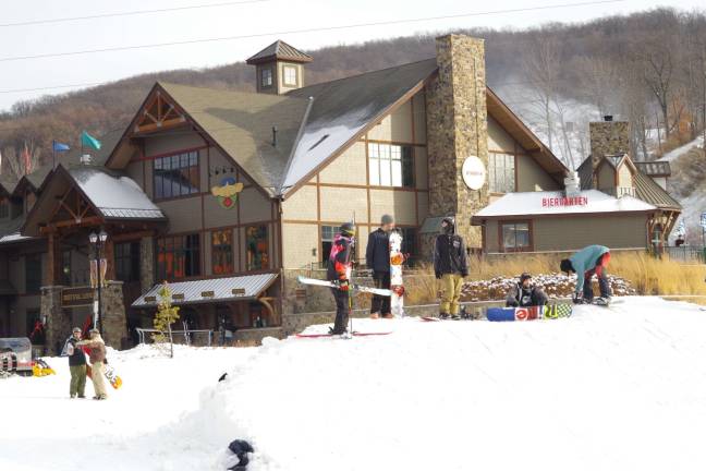 People who identified themselves as Margery &amp; Brendan Talbot, Danielle Agnello, Aaron Crawley and Julie Koop, Sr. knew last week's photo was of the Biergarten, located at the Red Tail Lodge at Mountain Creek in Vernon.