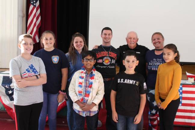 Wantage school celebrates Veterans Day