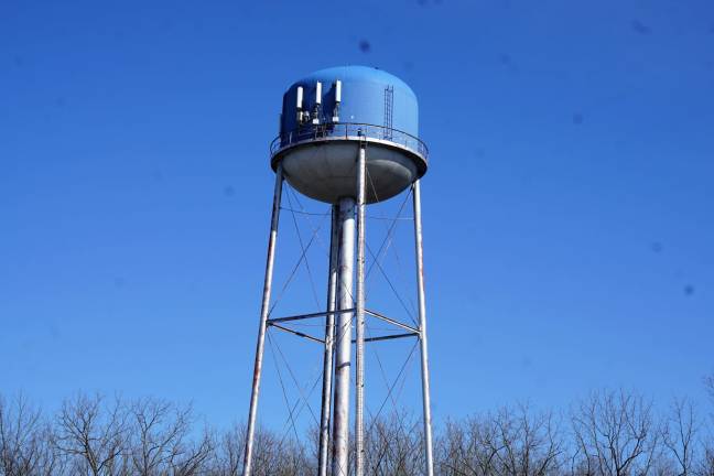 Readers who identified themselves as Pam Perler and Burt Christie knew last week's photo was of the water tower at the Wantage Plaza.