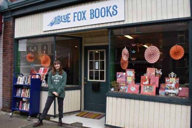 Brittani O’Hearn opened Blue Fox Books in Walden, NY last February.