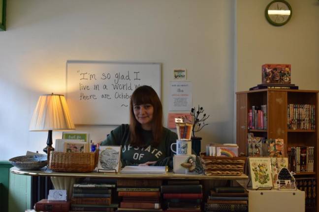 Brittani O’Hearn opened Blue Fox Books in Walden, NY last February.