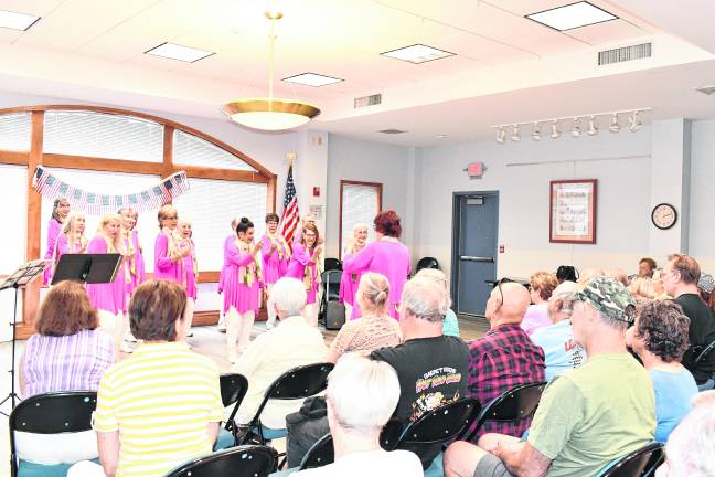 <b>Star Spangled Harmony performed at the Sussex-Wantage Library.</b>