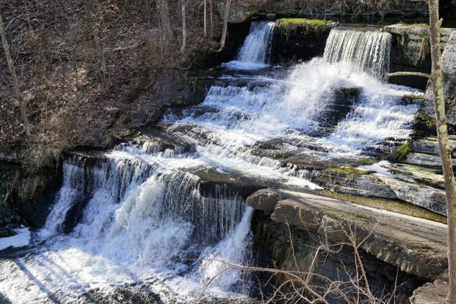 No one identified last week's photo as the waterfall on Route 628 East in Wantage.