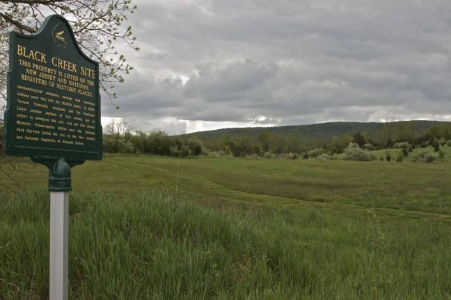 Black Creek Site in Vernon is listed on the New Jersey and National Registers of Historic Places.