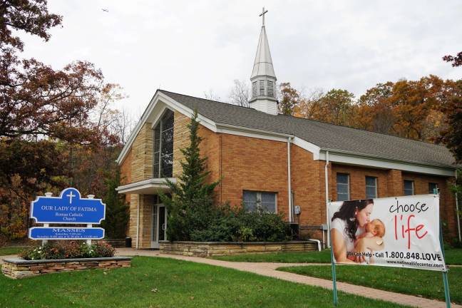 Readers who identified themselves as Burt Christie and Chris Wyman knew last week's photo was of Our Lady of Fatima Roman Catholic Church, located in the Highland Lakes section of Vernon.
