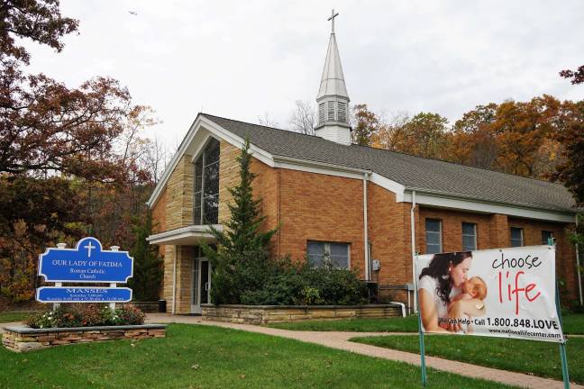 Readers who identified themselves as Burt Christie and Chris Wyman knew last week's photo was of Our Lady of Fatima Roman Catholic Church, located in the Highland Lakes section of Vernon.