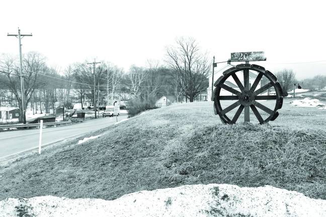 No one identified the last week's photo as the wheel, located on Route 628 in Wantage.