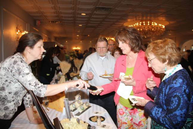 Sally Chernat of Andover and Elise Lobber of Hampton.