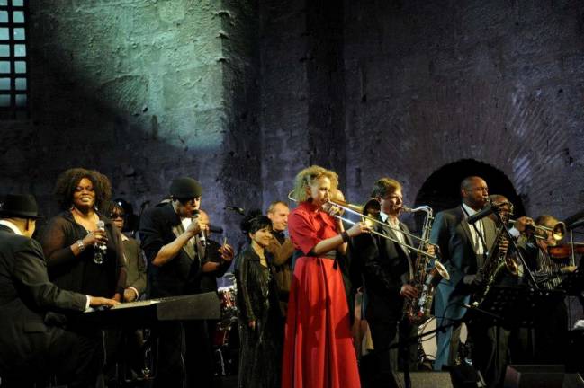 Igor Butman's Moscow Jazz Band at The International Jazz Day in Istanbul, April 2013.