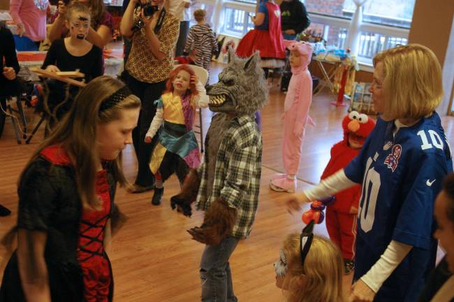 Vampires, werewolves, and even puppets come to life during the annual Halloween parade at the Barry Lakes Clubhouse.