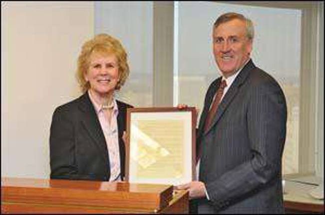 Zellman completes term as transportation chair