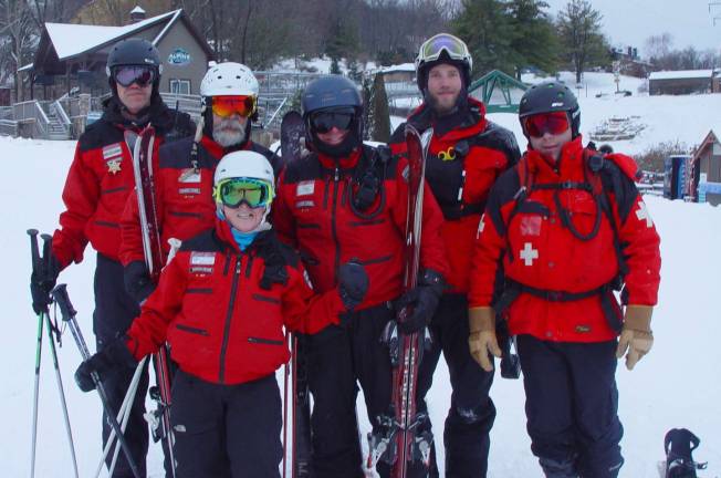 Members of the Mountain Creek Ski Patrol and Volunteer Rangers take pride in keeping the mountain safe.