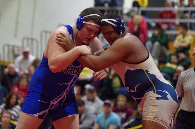In Saturday's finals Warren Hill's Andrew Pacheco won by decision 5-2 against Pope John's Noa Merritt.