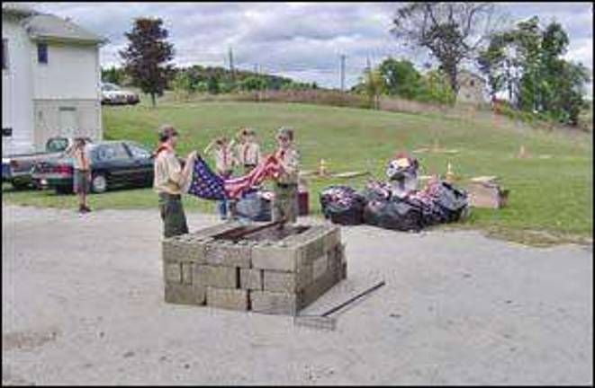 Flag ceremony