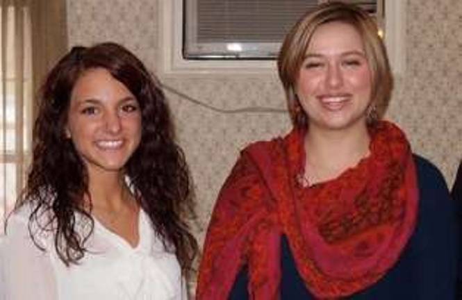 Elena Melekos and Rachel Walton received scholarships