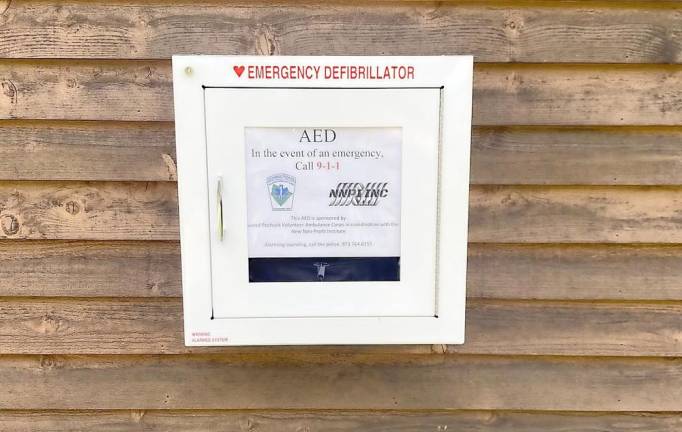 In case of an emergency, the community can find once of these boxes on a park building and access a variety of supplies.