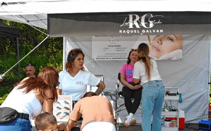 <b>More than 70 local businesses and nonprofits had booths at the street fair.</b>