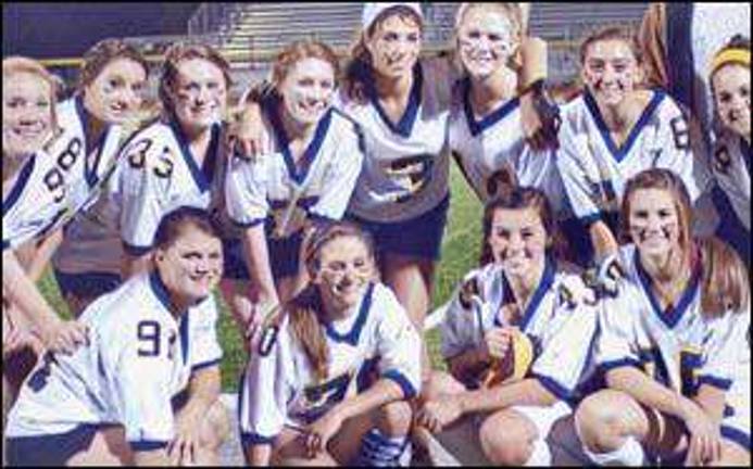 Vernon cheerleaders take to the field for a cause