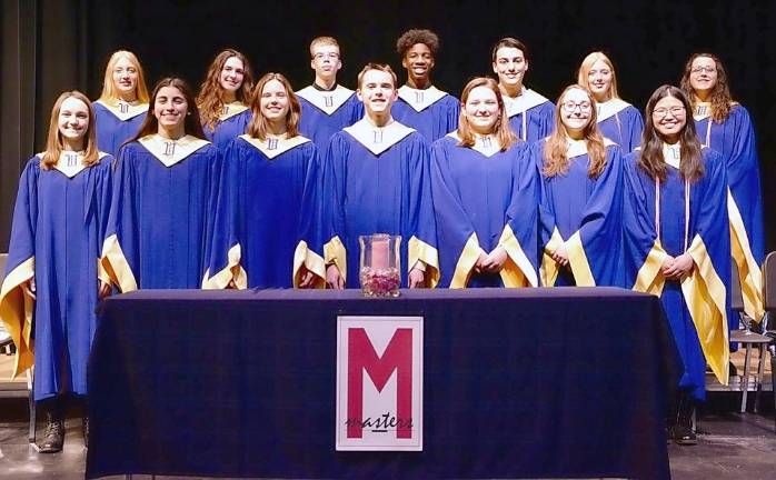 VTHS inducts 15 into honor society