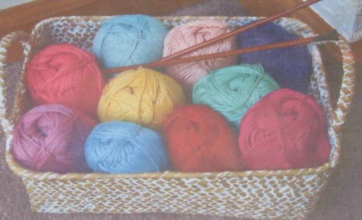 All types and colors of yarn can be donated to the Vernon Township Woman’s Club, in turn, the yarn is transformed into comfort for many.