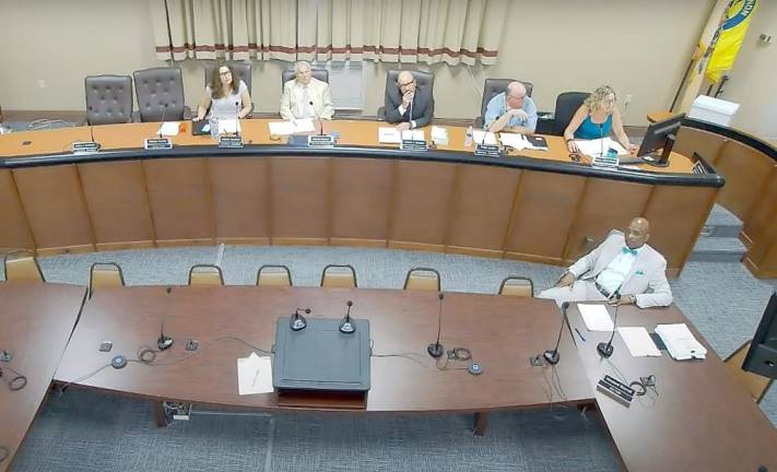 The July 25 Vernon Town Council meeting took place virtually and in-person.