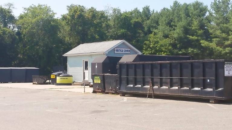 The recycling center (Photo by Dawn Latincsics)