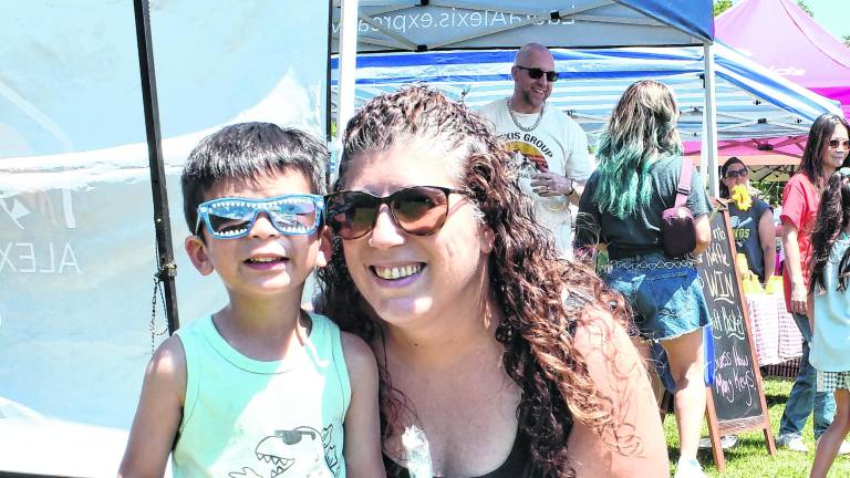 <b>Gianluca and Pina Monterey of Vernon pose for a photo.</b>
