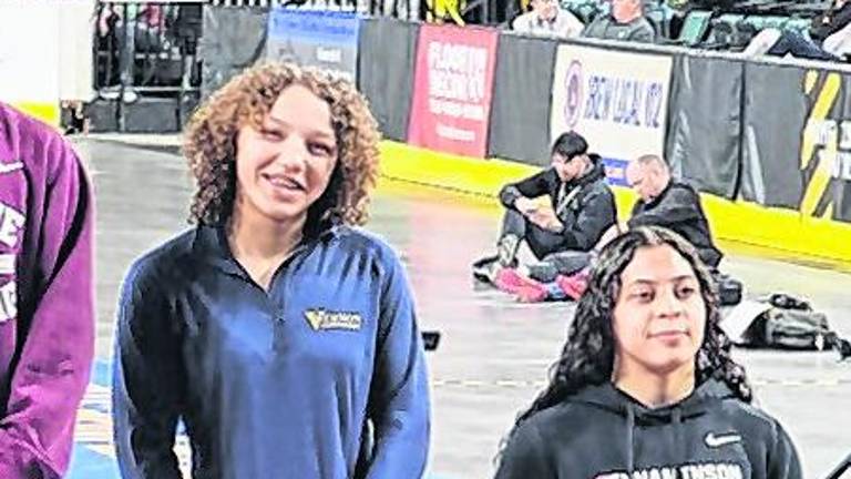 <b>Sophomore Melodie Guzik-Upchurch placed 4th overall in the state at her weight class in wrestling.</b>
