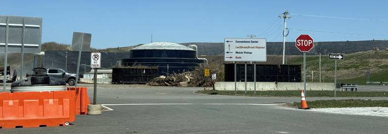 The Sussex County Municipal Utilities Authority is a self-drop-off facility located on Route 94 S in Lafayette that offers responsible ways for disposing of recyclables at little or no cost. Photos by Grace Gray Reed