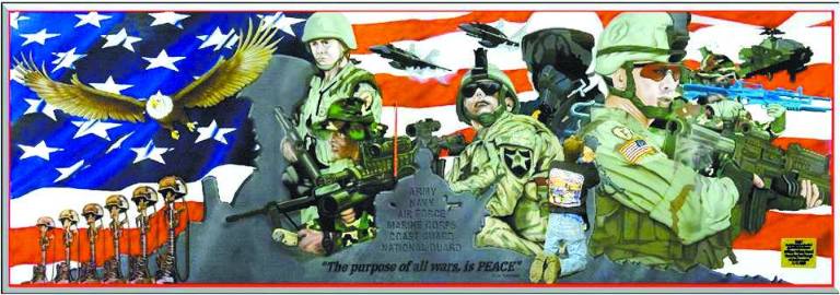 The High Point Veterans Mural