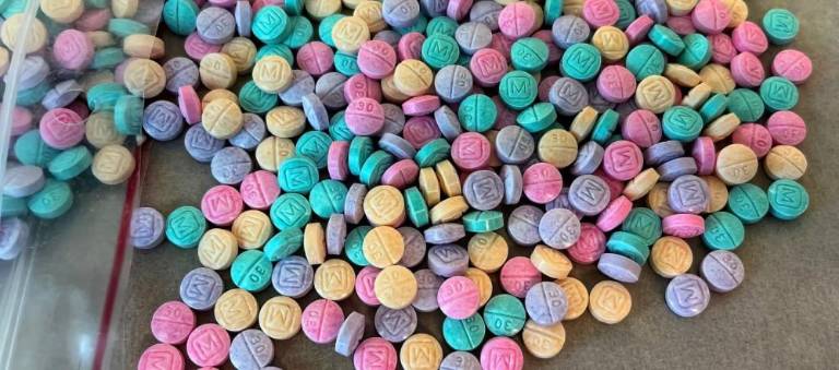 Rainbow fentanyl. Source: DEA.gov