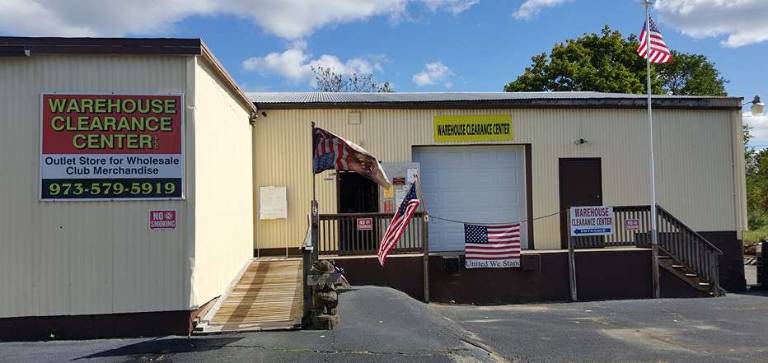 Photos by Laurie Gordon The exterior of the Warehouse Clearance Center is shown.