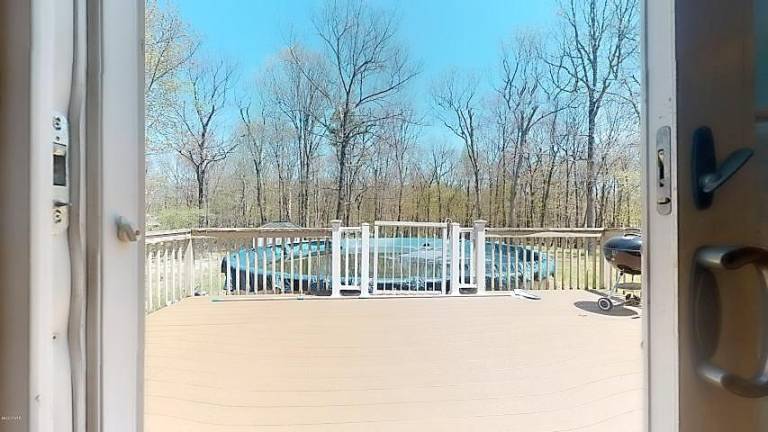 Deck and pool