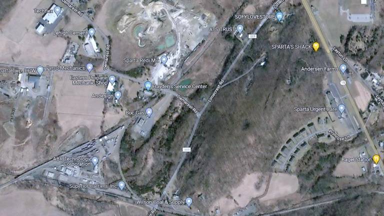The 70-acre site falls within the Sparta Economic Development District