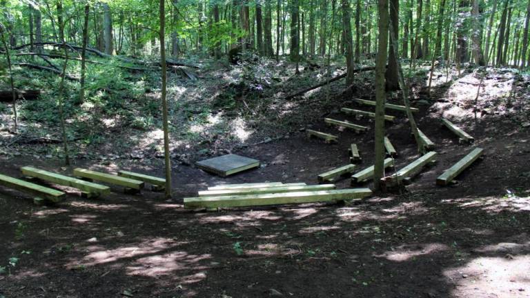 Outdoor classroom gets a makeover, thanks to Eagle Scout project