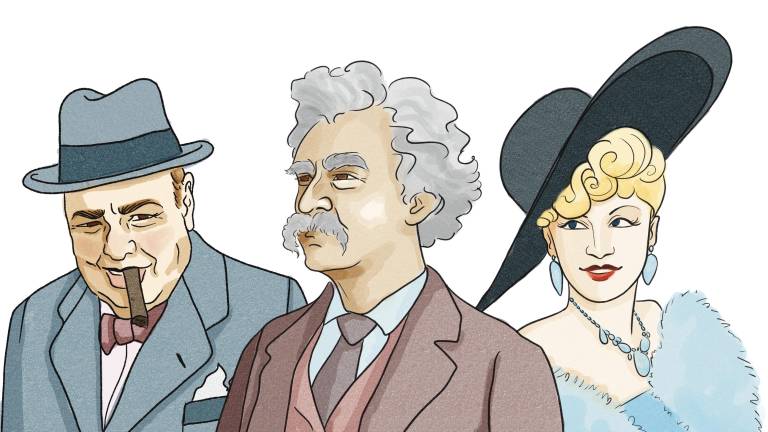 Winston Churchill, Mark Twain and Mae West