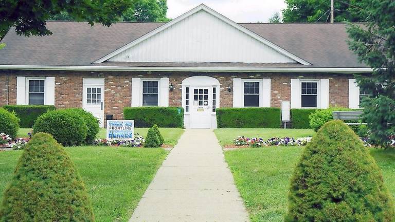 Stanhope municipal building (Photo by Vera Olinski)