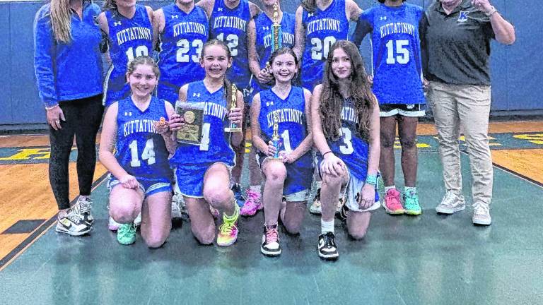 Kittatinny finished first in the girls' division.
