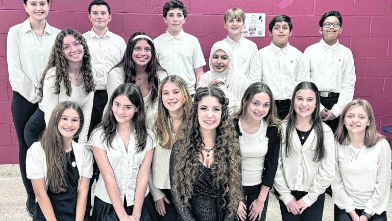 Sussex Middle School students shine at Junior Honors Chorus